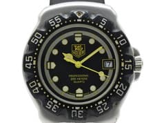 [Exc+4] TAG HEUER Formula 1 Professional 376.513 Black 200m Quartz Unisex Watch