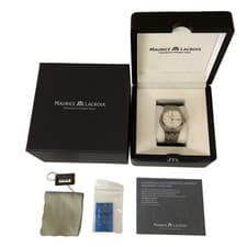 MAURICE LACROIX Watch AI6008-SS002-130-1 Aikon Automatic 42mm White Dial w/Box