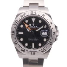 ROLEX Explorer II 216570 Automatic Watch Stainless Steel Black
