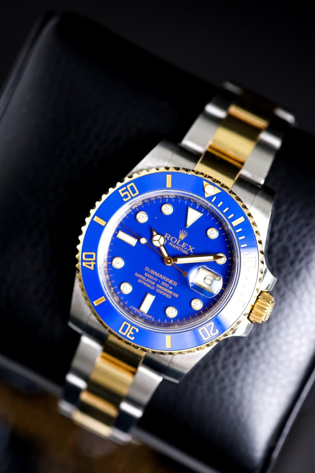 Rolex Submariner Date Two Tone Yellow Gold Ceramic 40mm