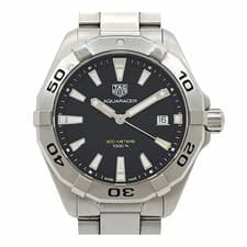 TAG HEUER Aquaracer WBD1110.BA0928 Quartz Stainless Steel Men s Watch Used from