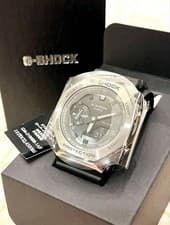 BRAND NEW CASIO G-SHOCK GM-2100BB-1AJF Metal Covered All Black Watch JDM