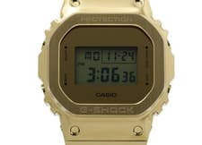 Casio G-Shock GM5600YMG9JF Authentic New Used Men's Digital Black Gold Resin St
