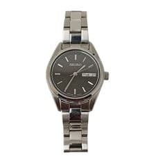 Used SEIKO×IENA SEIKO×IENA HIROB Black 30mm watch 6N33-00A0 Silver