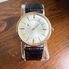Vintage Longines Mystery Dial Men’s Watch Automatic 10kt GF Minty Serviced