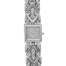 BVLGARI Mini Trica Diamond Dial Diamond Bracelet BJ07 diamond Ladies Watches...