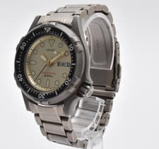 [NEAR MINT] SEIKO 7C43-6A00 DIVER PROFESSIONAL 200m Titanium Men's Watch Japan