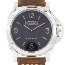 Authentic Panerai Luminor Base 8 Days Acciaio PAM00914 Stainless Steel Manua...