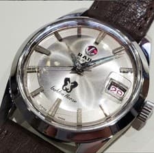 RADO Golden Horse Ref11675/1 Vintage Auto 30J Red Date Swiss Watch OH from Japan