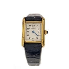 CARTIER Mast Tank Case Size 2.8 ×2cm Used Watch #31031