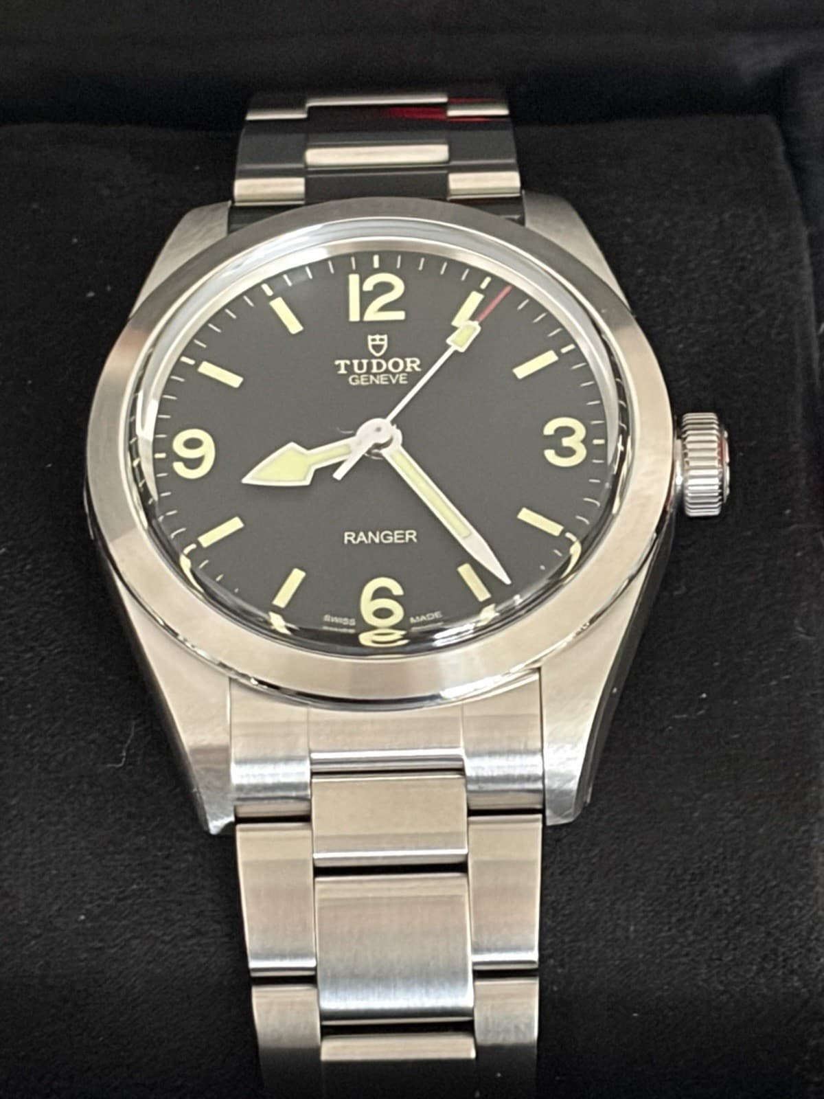 TUDOR Ranger 39mm Black Dial Steel Bracelet 79950 Unworn 2025