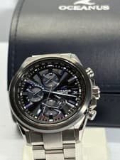 Casio Oceanus OCW T4000A 1AJF Hybrid Watch Titanium Solar Bluetooth Pro