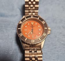 (TAG) Heuer 980.016 Professional 200m Orabge Dial Diver's Watch from JP