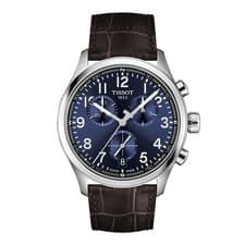 *BRAND NEW* TISSOT Chrono L Blue Dial Leather Band Men's Watch T1164171604200