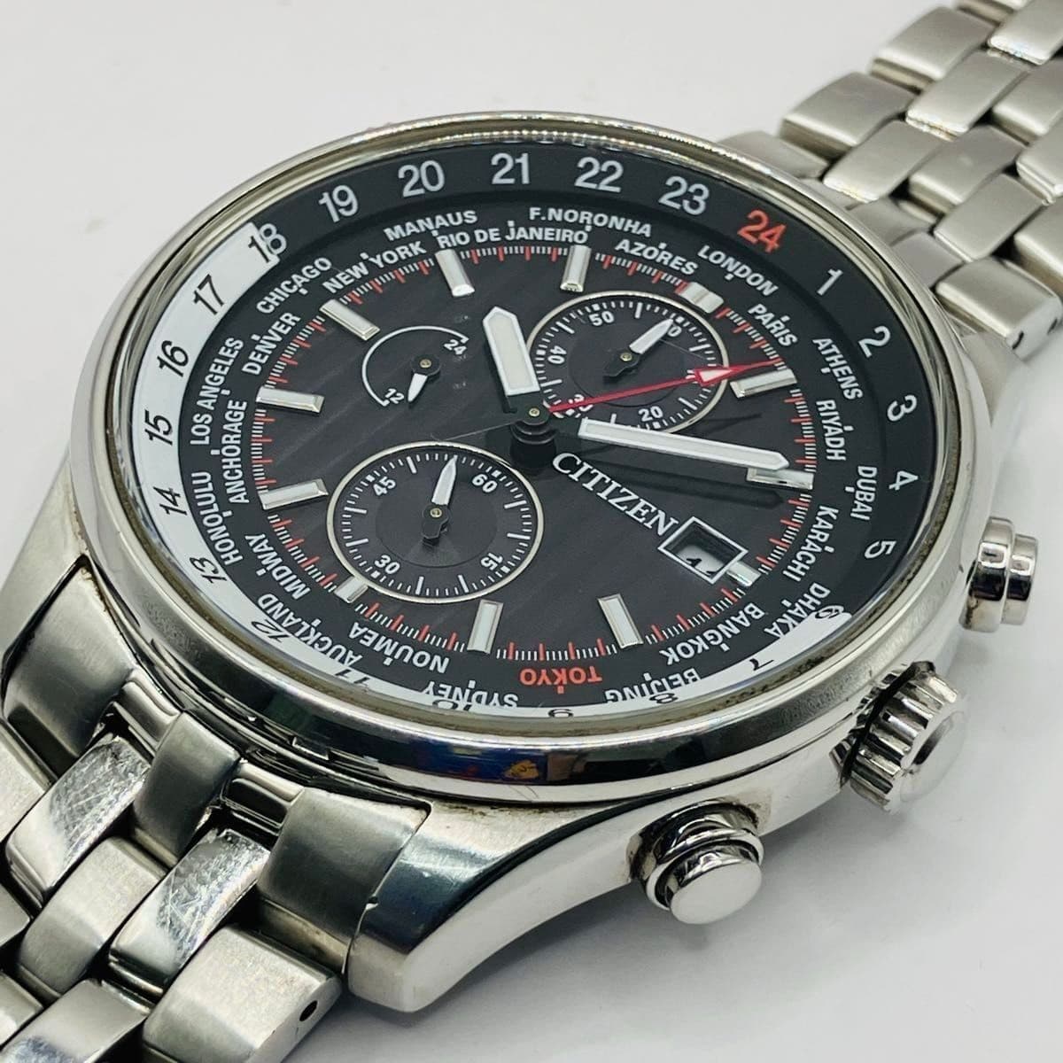 Rare CITIZEN SONY WENA3 CA0087 63E Watch Eco Drive Men s Watch Citizen Sony With