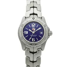 TAG HEUER Link WT1413.BA0560 Blue Ladies Watch Used