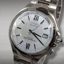 Citizen Exceed Eco-Drive H410-T003788 Watch Shell Dial Stainless Steel