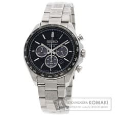 SEIKO Round Face SBPY167 Wristwatch Stainless Steel SS Men s Used From Japan