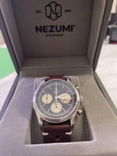 Nezumi Tonnerre 38mm Chronograph Monochrome Men's Watch TQ2.302