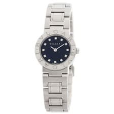 BVLGARI BVLGARI BVLGARI 12P Diamond Watches BB23SS Stainless Steel/Stainless...