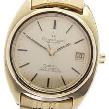 OMEGA CD168.0056 Constellation Date cal.1011 Men's Watch From Japan G0419