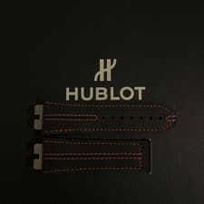 Hublot Unico 45mm Ferrari Rubber Strap Black Leather Red Stitch New From Japan