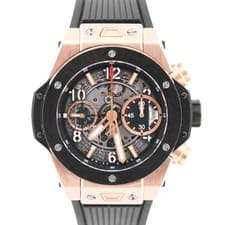 Hublot Big Bang Unico KING GOLD 42mm 18K Ceramic SKELETON Rubber 411.OM.1180.RX