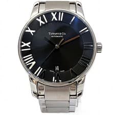 Tiffany & Co. Atlas Dome Watch, Total Weight 113.5g, Stainless Ste... GZl1h8cz