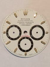 ROLEX DAYTONA WHITE 16518 16523 16528 DIAL DIAL DIAL DIAL DIAL GRACEFUL DIAL MK3 RARE