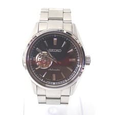 Seiko Presage 4R38-00S0 Wristwatch Men's Black Dial Used From Japan