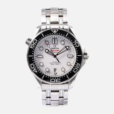 Omega Seamaster Diver 300M 210.30.42.20.04.001 White Wave Dial 2025 Full Set