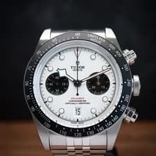 Tudor Black Bay Chrono “Panda” White Dial Jubilee | 79360N | 2025 Full Set, Mint