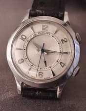 Vintage Jaeger-LeCoultre Memovox Alarm 33.5mm Manual Wind Cal.814 Watch 1960s