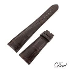 Patek Philippe Leather Watch Strap Brown Men’s 21mm Genuine Leather Replacement