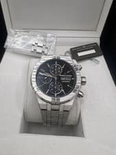 Maurice Lacroix Icon Chronograph AI6038 SS Silver Automatic Watch From Japan