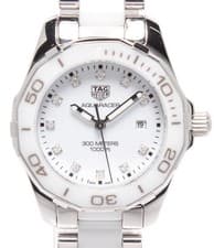 5 OFF  from 0 00 on the 27th to 23 59 on the 30th Used Tag Heuer Aquaracer Lady