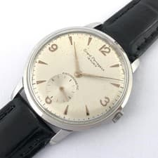 37MM LARGE SIZE GIRARD PERREGAUX DRESS WATCH ORIGINAL VINTAGE DIAL MANUAL WIND