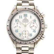 Omega Speedmaster 3502.71 White Dial Men's Watch GZl1ha55
