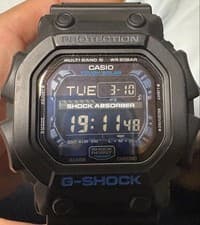Casio G SHOCK GXW 56E 1JF Digital Watch Big Case Black Blue Premium from Japan