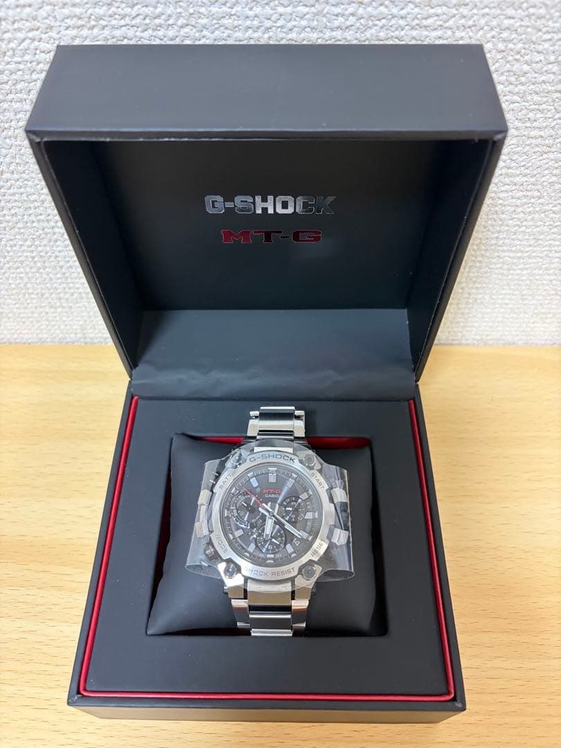 Casio G-Shock MTG-B3000D-1AJF Bluetooth Radio Solar Stainless Men's Box Used