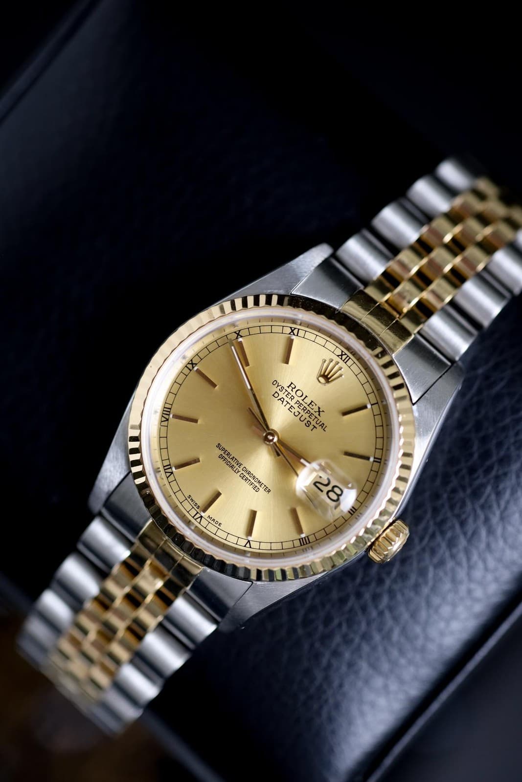 Rolex Datejust 36 16233 Two Tone Jubilee Classic Daily Piece 36mm