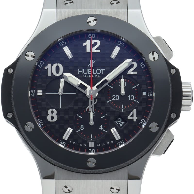 HUBLOT Big Bang Chronograph Steel Ceramic 44mm 301.SB.131.RX Stainless Steel...