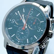 TISSOT PRC 200 Chronograph Watch Quartz 41mm Mens wrist 20cm