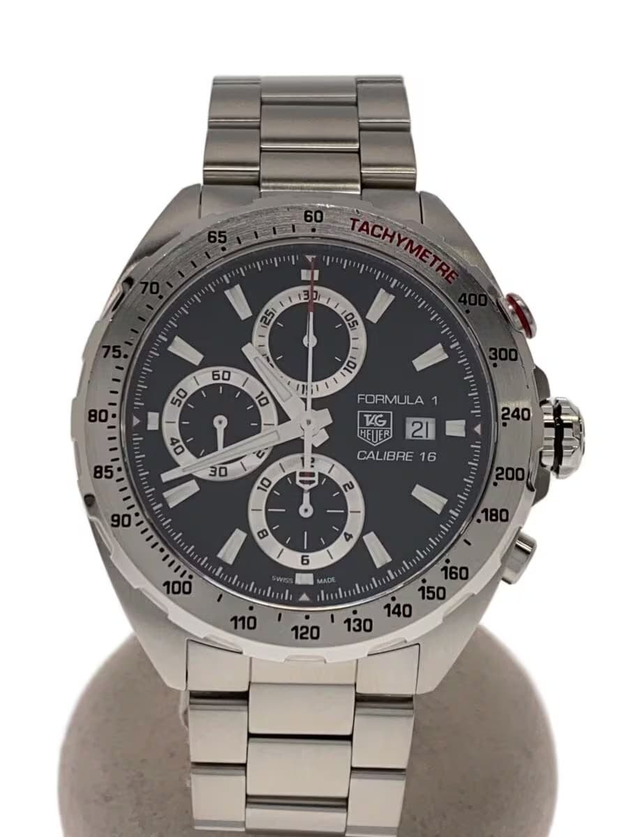 TAGHeuer Formula 1 Chronograph AT SS 44mm BLK 202508WOH Completed 20250825 Daily