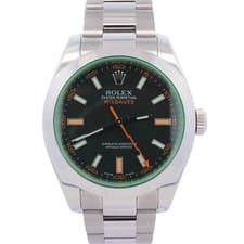 Rolex Milgauss 40mm Black Dial Watch Ref# 116400GV
