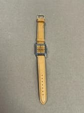 VINTAGE CROTON NIVADA GRENCHEN AQUAMAN TANK TROPICAL DIAL 27.5mm MANUAL WIND.