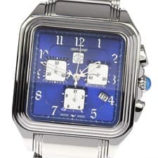 Roberto Cavalli Venom Men's Watch Blue Dial Quartz Used from Japan From Japan