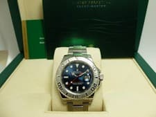 Rolex Stainless Steel Yachtmaster 116622 Blue Dial Box & Papers