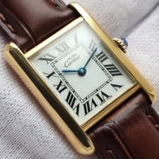 CARTIER MUST DE TANK MANUAL CAL78-1 17J WOMEN'S WATCH