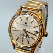Citizen Seven Manual Wind Watch Timepiece Vintage Authentic Rare Mens